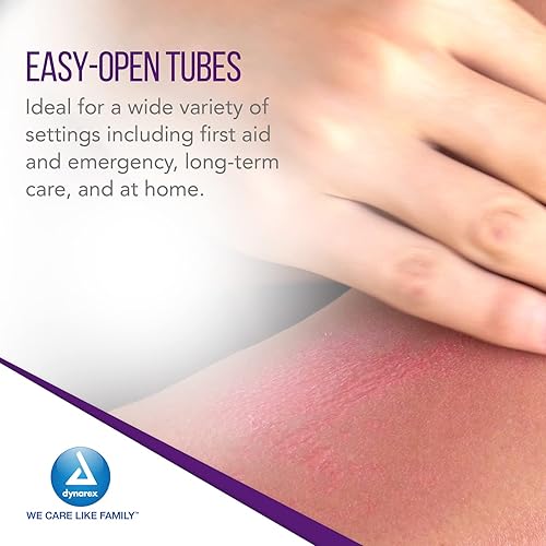 Miniatura 5 de Dynarex Bacitracin Zinc Ungüento USP - Crema de quemaduras y ungüento antibiótico para cortes menores, erupciones de pañales, cuidado de heridas y