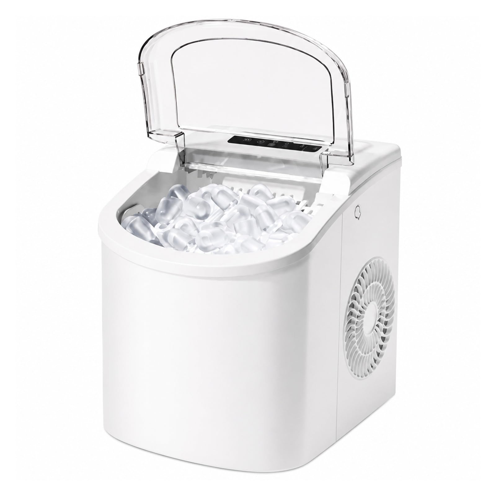 Máquina de hielo, Máquina automática para fabricar hielo, portátil para uso doméstico y comercial(G)