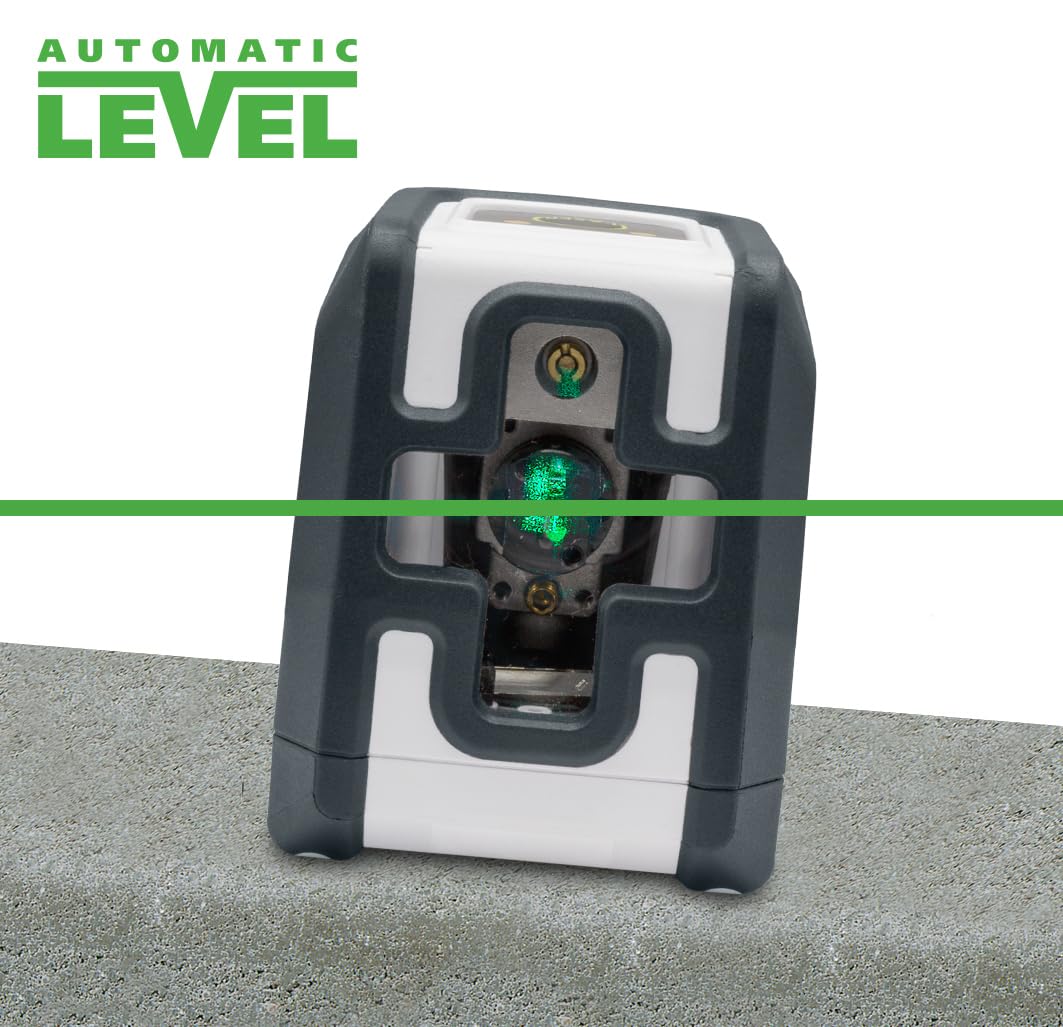Laserliner Kit SmartCross-Laser GX Work Laser à Lignes Croisées Vert | Trépied de 45 cm, Utilisation Intérieur et Extérieur, Mode Récepteur Portable, Portée de 40 m