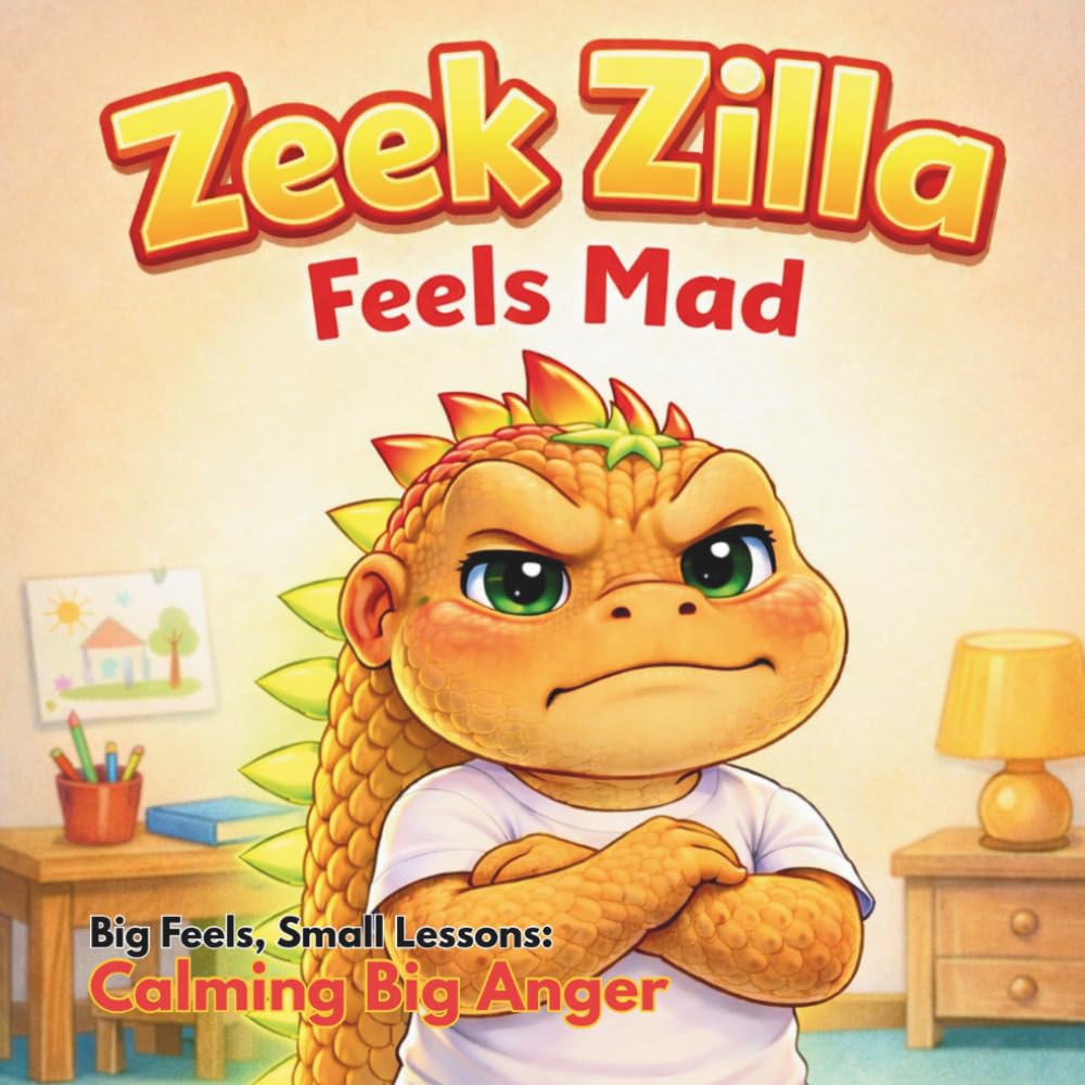 Zeek Zilla Feels Mad: Big Feels, Small Lessons: Calming Big Anger (Big Feels, Small Lessons Series)