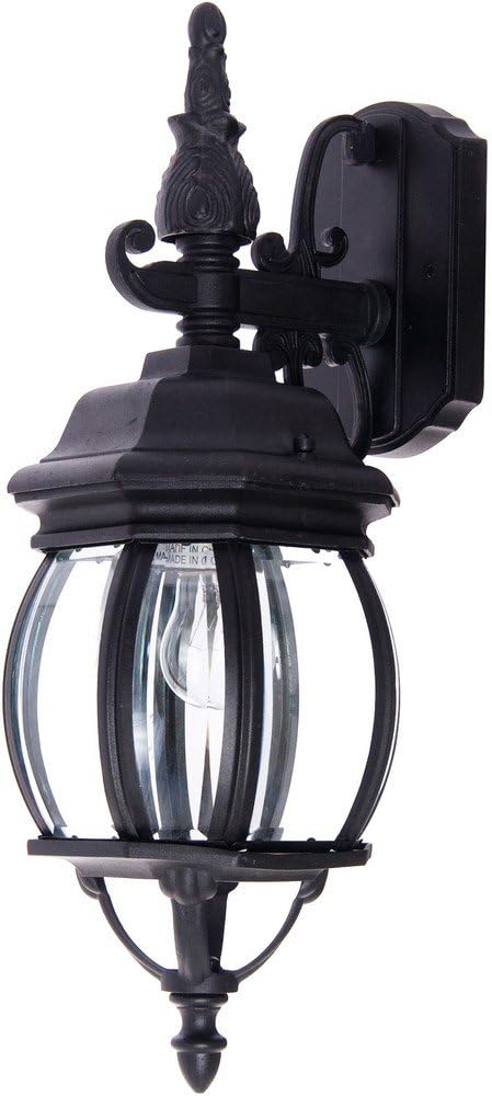 Maxim Crown Hill-One Light Outdoor Wall Mount in Early American Style-6 Inches Wide by 17.75 inches high