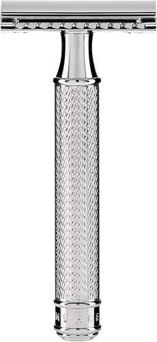 MÜHLE TRADITIONAL R89 Double Edge Safety Razor (Closed Comb) | Perfect for Everyday Use | Barbershop Quality Close Smooth Shave | Luxury Razor for Men