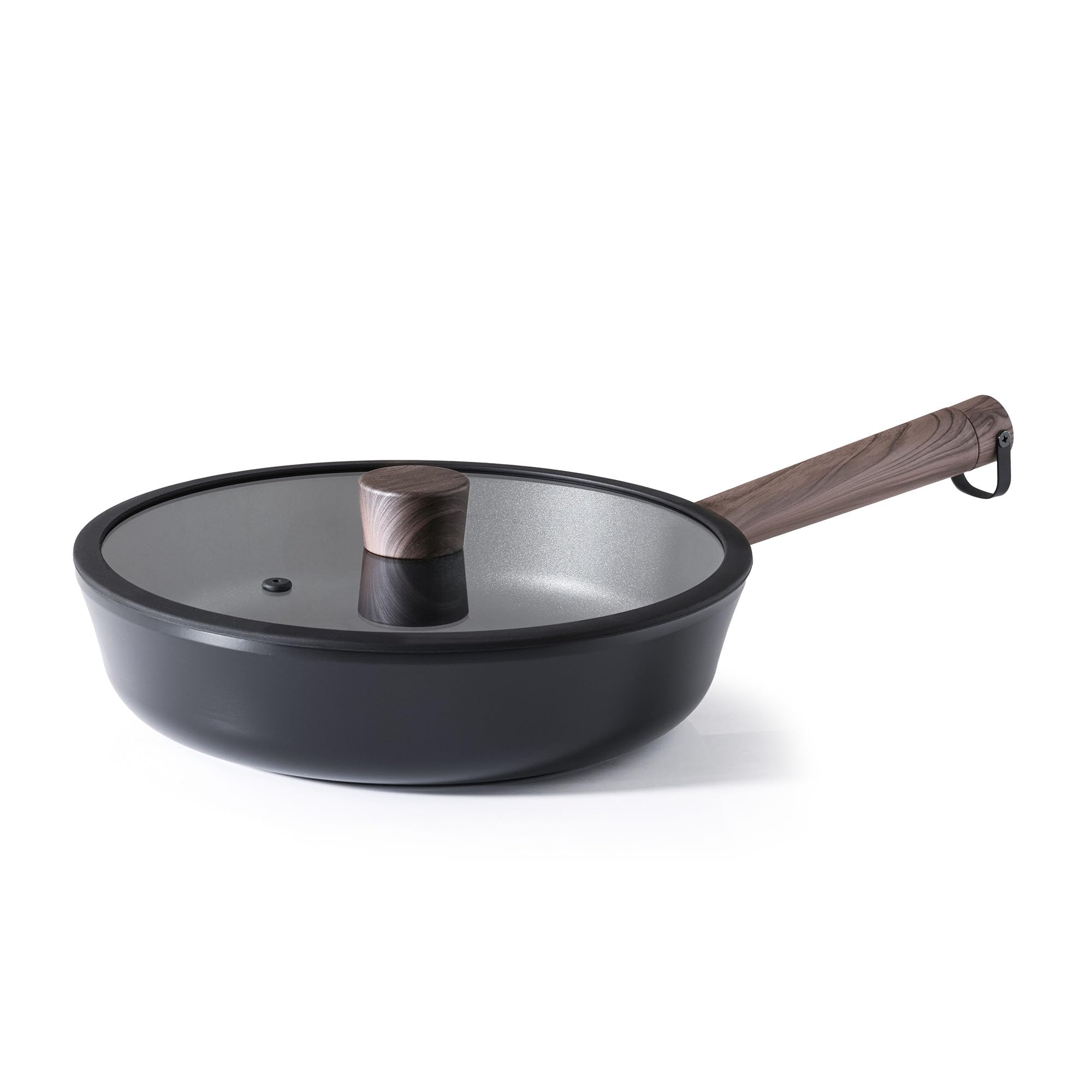 Amazon.co.jp: SENSARTE 深型フライパン 28cm 蓋付き ノンスティック
