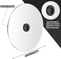 Vista 3 de 6 fundas para tazas de pistola de ahumar, tapas de infusor, fundas de bebidas de cóctel, accesorios para pistolas de fumar para copas de vino