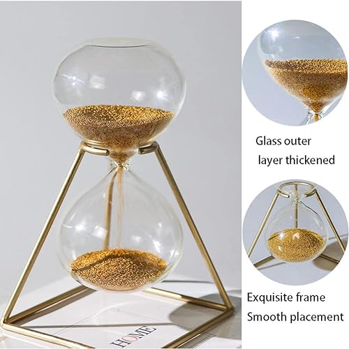 Miniatura 5 de FEMUN, Temporizador de reloj de arena, temporizador de arena, reloj de arena, temporizador visual, temporizador de reloj de arena de arena,