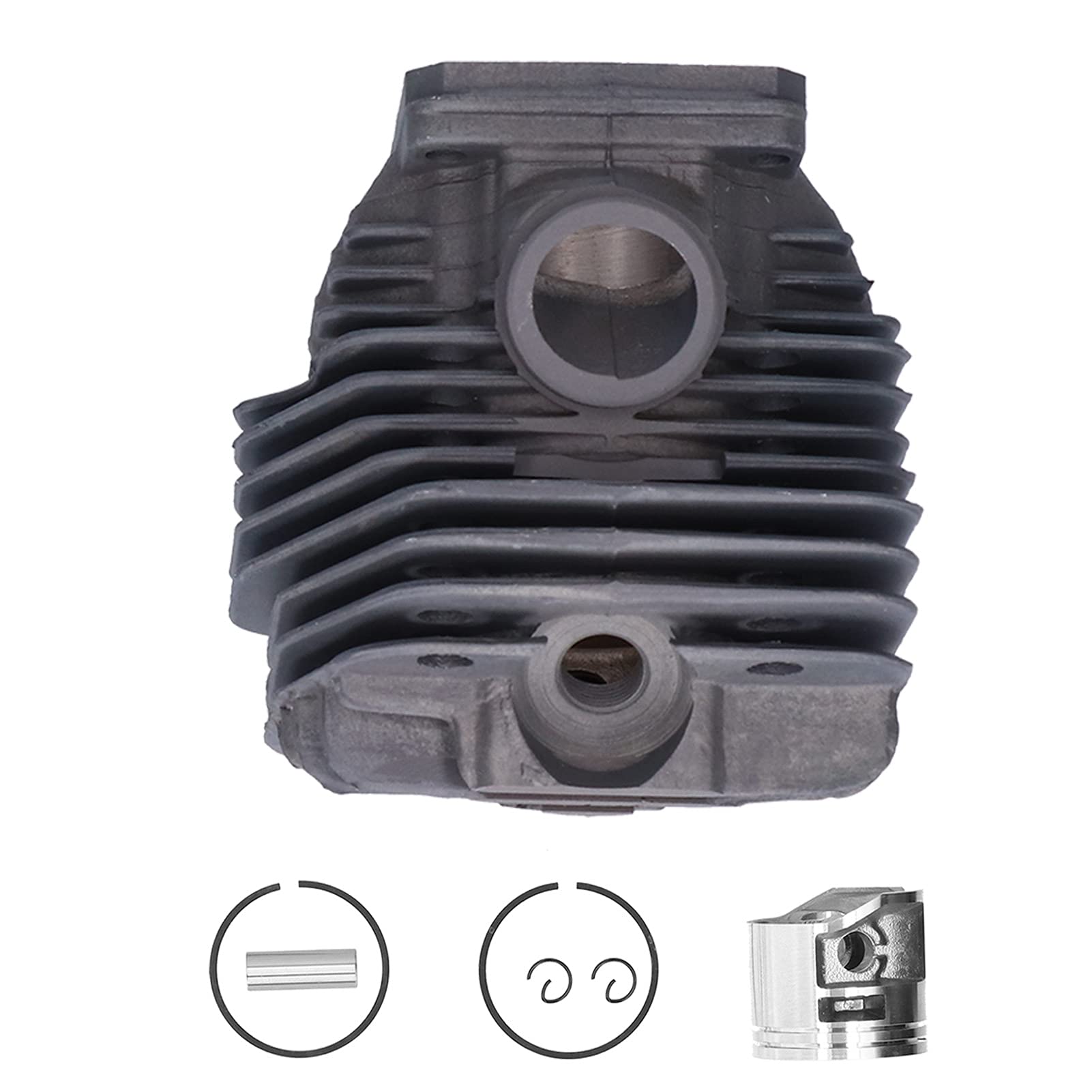 Fdit Zapasowy Zestaw Tłoka Cylindra 56mm 1122 020 1211 z konstrukcją żelazną ze Stopu Aluminium do Piły łańcuchowej MS660 066