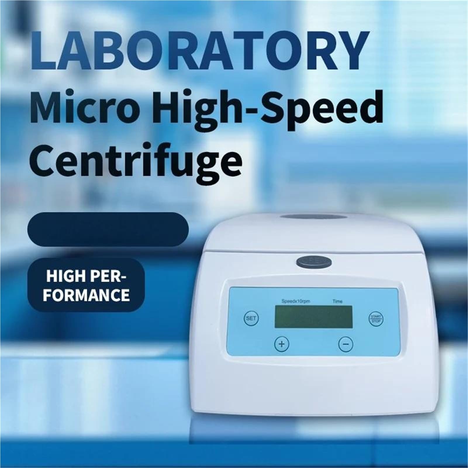 Microcentrífuga de alta velocidad 12000 rpm for laboratorio centrífuga de laboratorio
