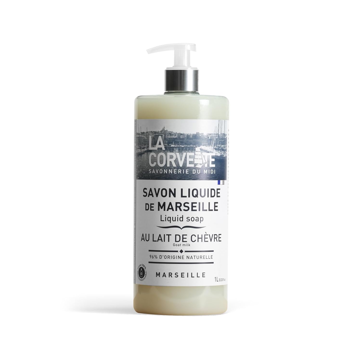 La Corvette, liquid soap goat milk 1L
