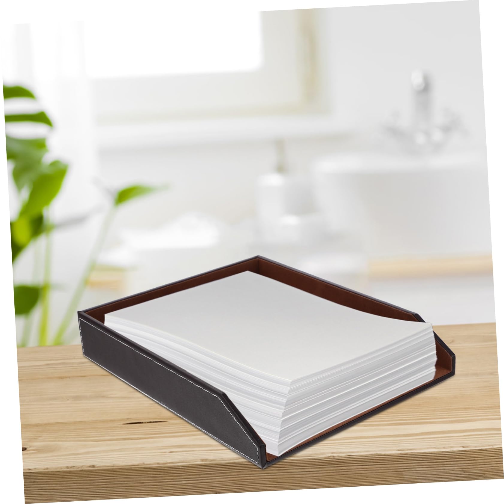 Vassoio Portadocumenti Organizer da Scrivania Custodia per Documenti Vassoio Portadocumenti Singolo Strato Materiale per Casa Scuola e Ufficio