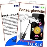 El protector de pantalla de cristal para LG K10 está fabricado al 100% – con orificios para cámara, altavoces, botón de inicio, sensores están disponibles en el protector de pantalla.