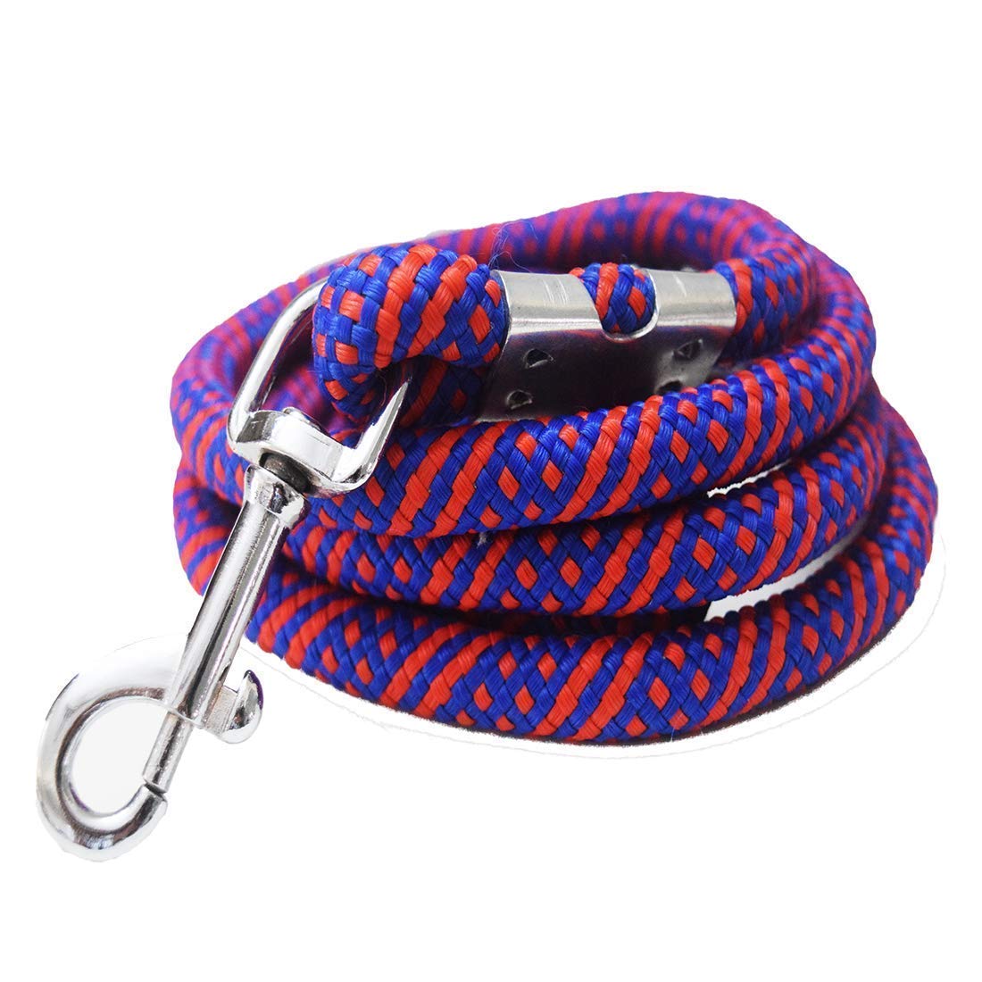 Sage Square Strong Dog Rope Leash | Durable Heavy Duty Comfortable Nylon Leash | Walking Leads with Strong Hook | for Large Dogs | Pack of 1 (Color May Vary) (15 MM) (B0BGB9K7ZW) Amazon Price History, Amazon Price Tracker