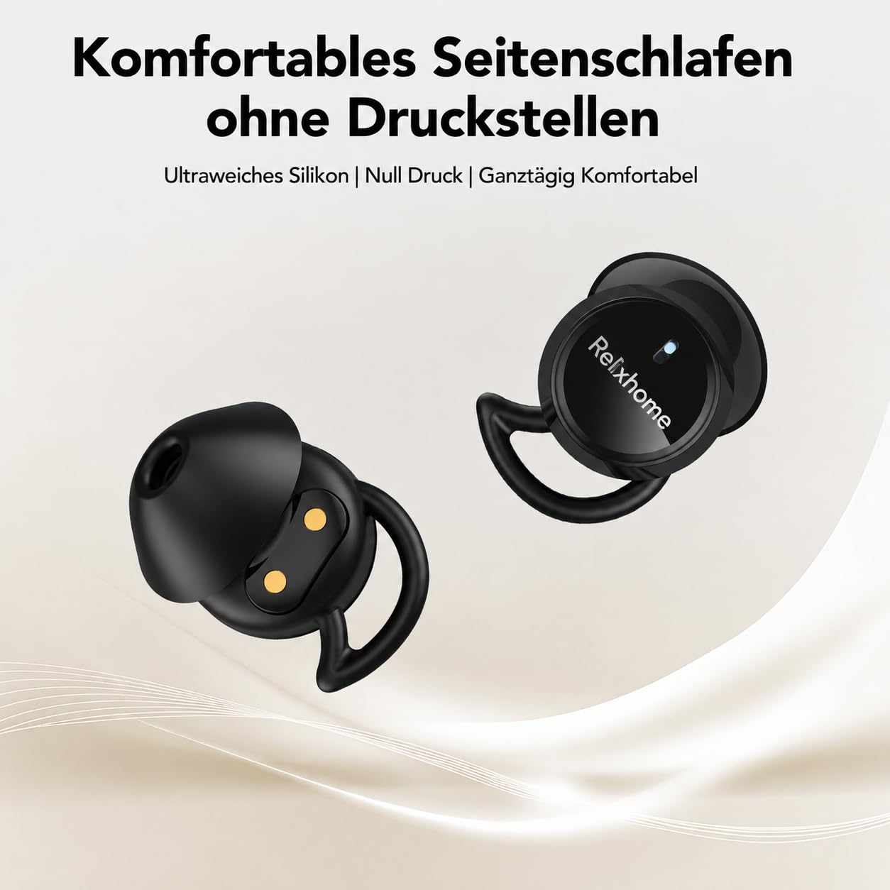 MS217 KI Übersetzer Kopfhörer, Echtzeit Sprachübersetzer mit 165 Sprachen & 8 Modi, 4-in-1 Übersetzungskopfhörer mit App, 48H Bluetooth 6.0 Schlaf-Kopfhörer