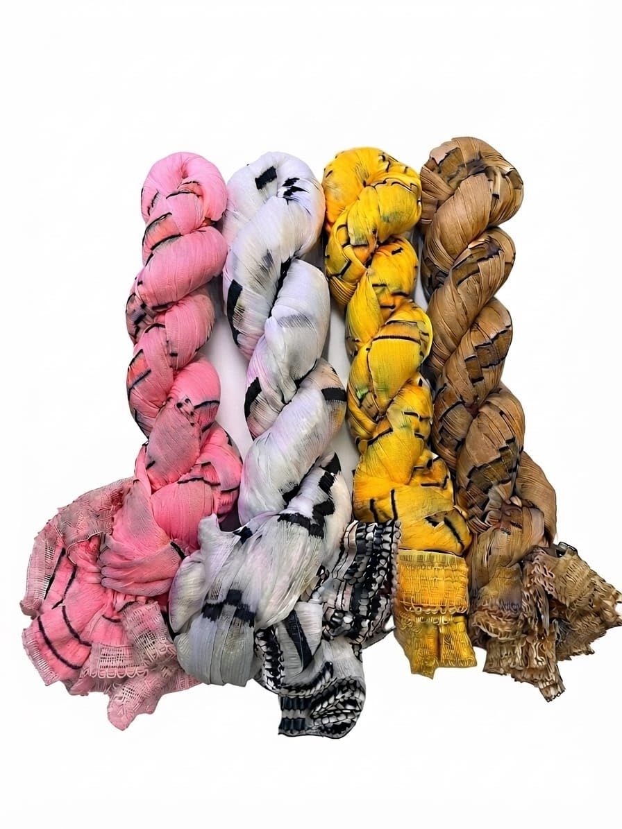 ANANTSHAKTII Printed Dupatta Combo Set of 4 Multicolour-image-27