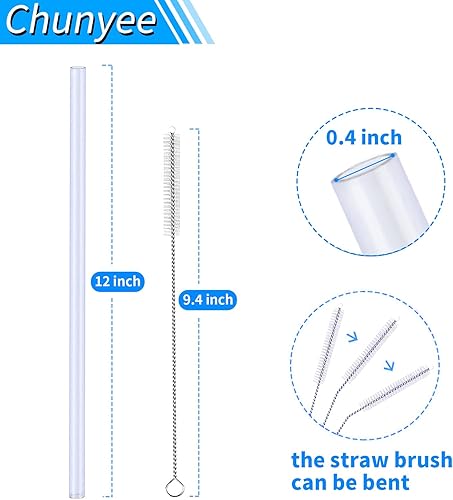 Miniatura 2 de Pajitas de repuesto para Stanley de 40 onzas, 30 onzas, 20 onzas, 14 onzas, popote de repuesto compatible con Stanley Cup, paquete de 6 popotes