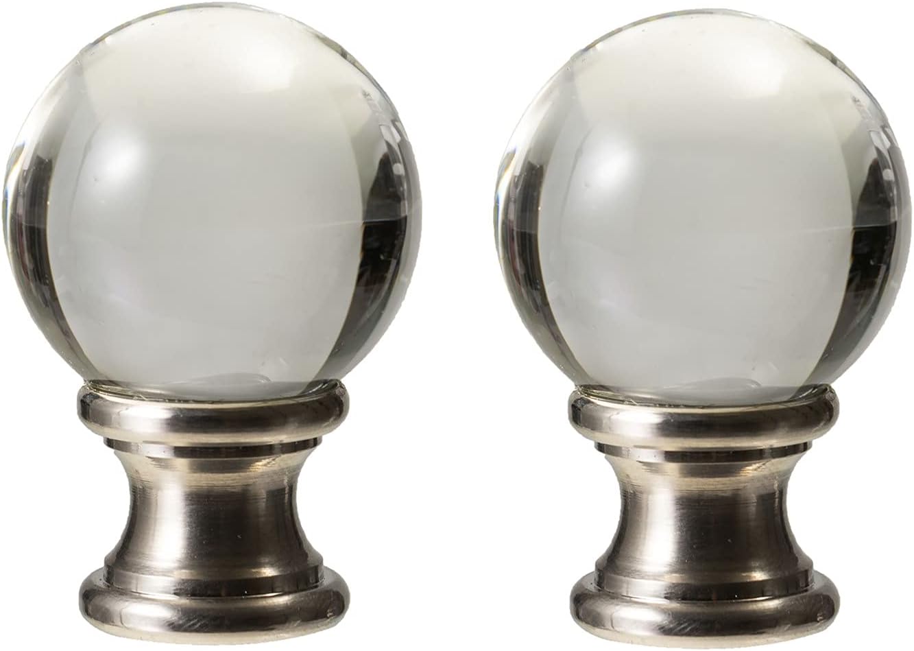 Lighting Lamp Finials 11/2 In High, 1/428 In Base Ball Finials for