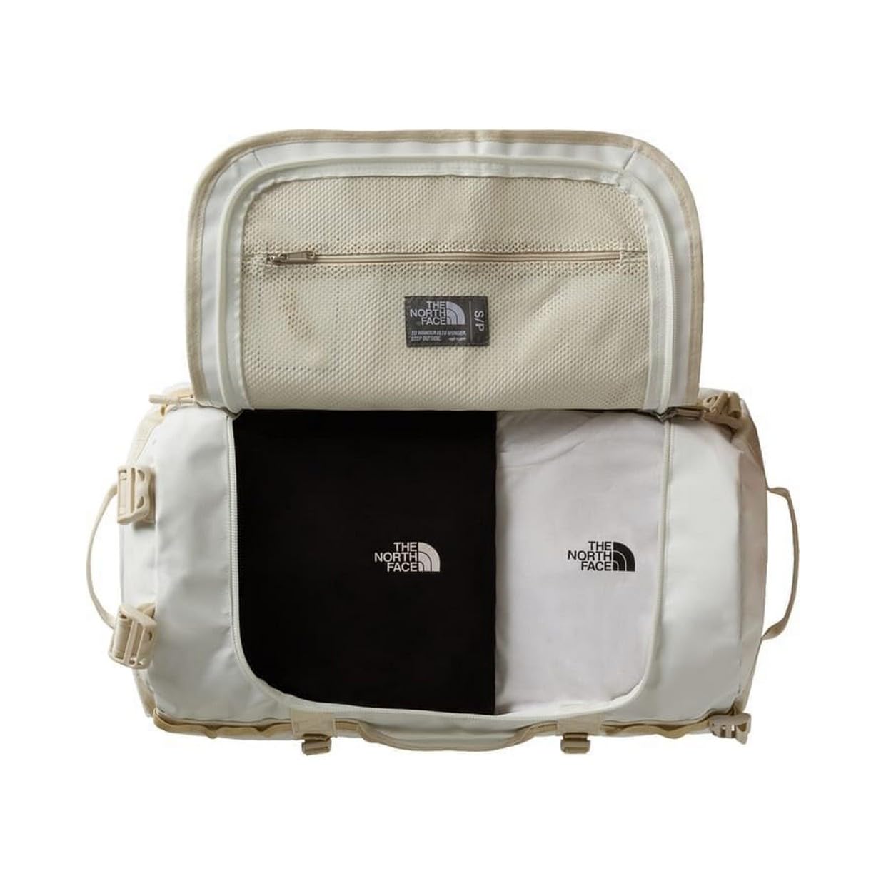 The North Face Unisex Base Camp Duffel - S White Ash/Calacatta/Pal One Size