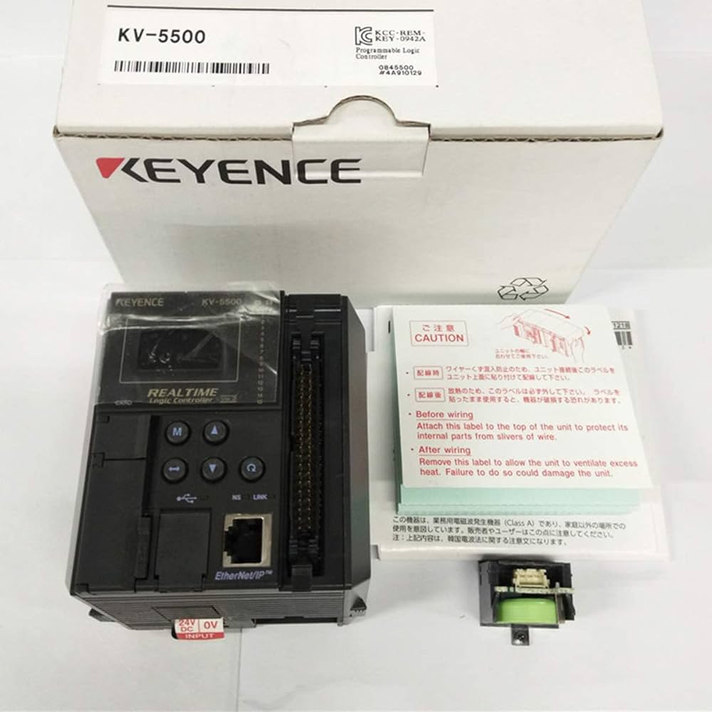 KV-5500 PLCアダプタ EtherNet/IP対応 KV-5500 PLCアダプタ EtherNet/IP対応（KV-X Series × IV4