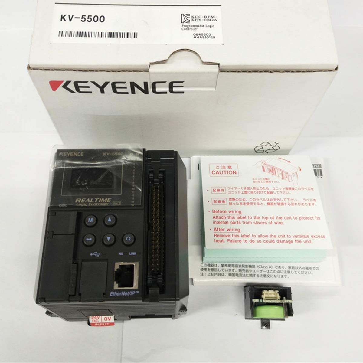 その他 KEYENCE KV-5500 PLC 24V DC 018ff1bc-1ade-5a4e-99a3-