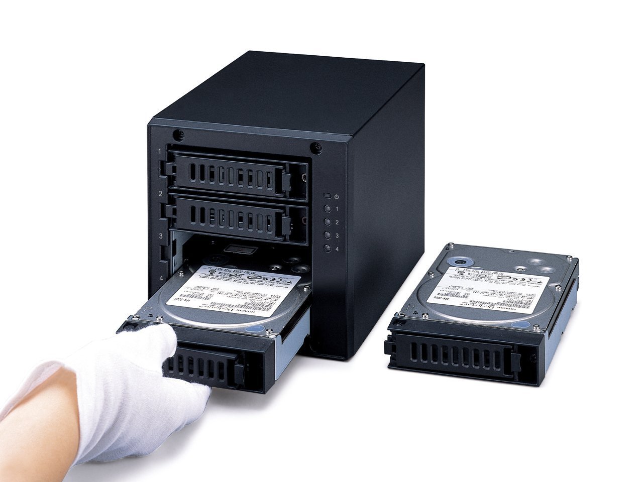 Buffalo Drive Station Quad Disque Dur Externe 8,9 cm (3,5 "), 4 x SATA 24 to