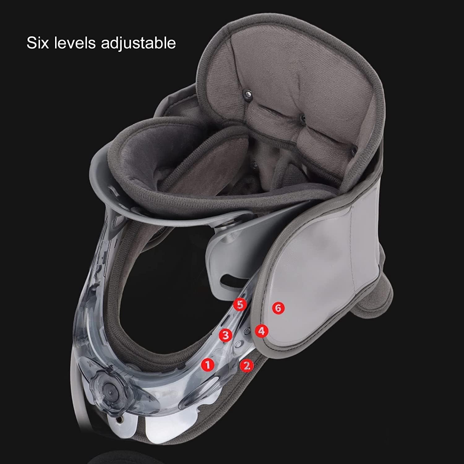 Supporto per Il Collo per Il Dolore al Collo, Dispositivo di trazione cervicale, Strumento di Terapia di correzione dello Stretching Regolabile, tutore Portatile per alleviare Il d