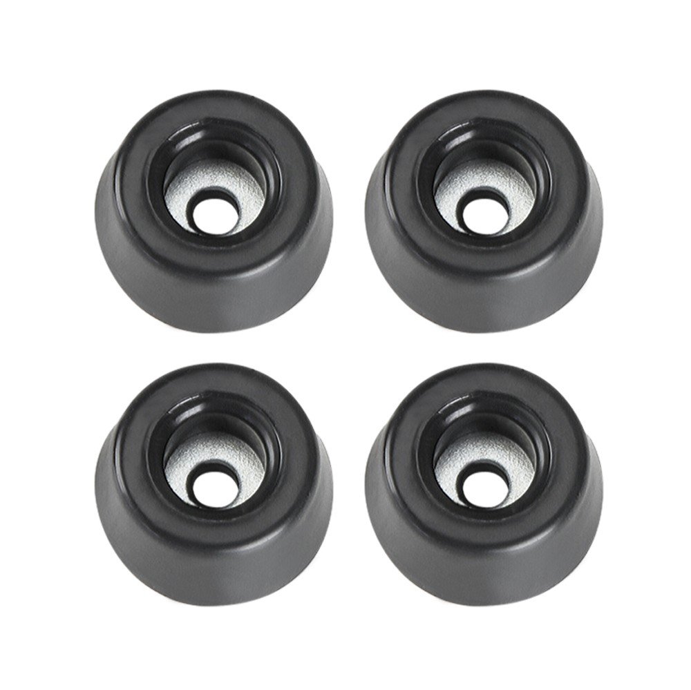 Adam Hall Hardware 4903 M4 AH - Torba z 4 gumowymi nóżkami, 20 x 9 mm, czarna