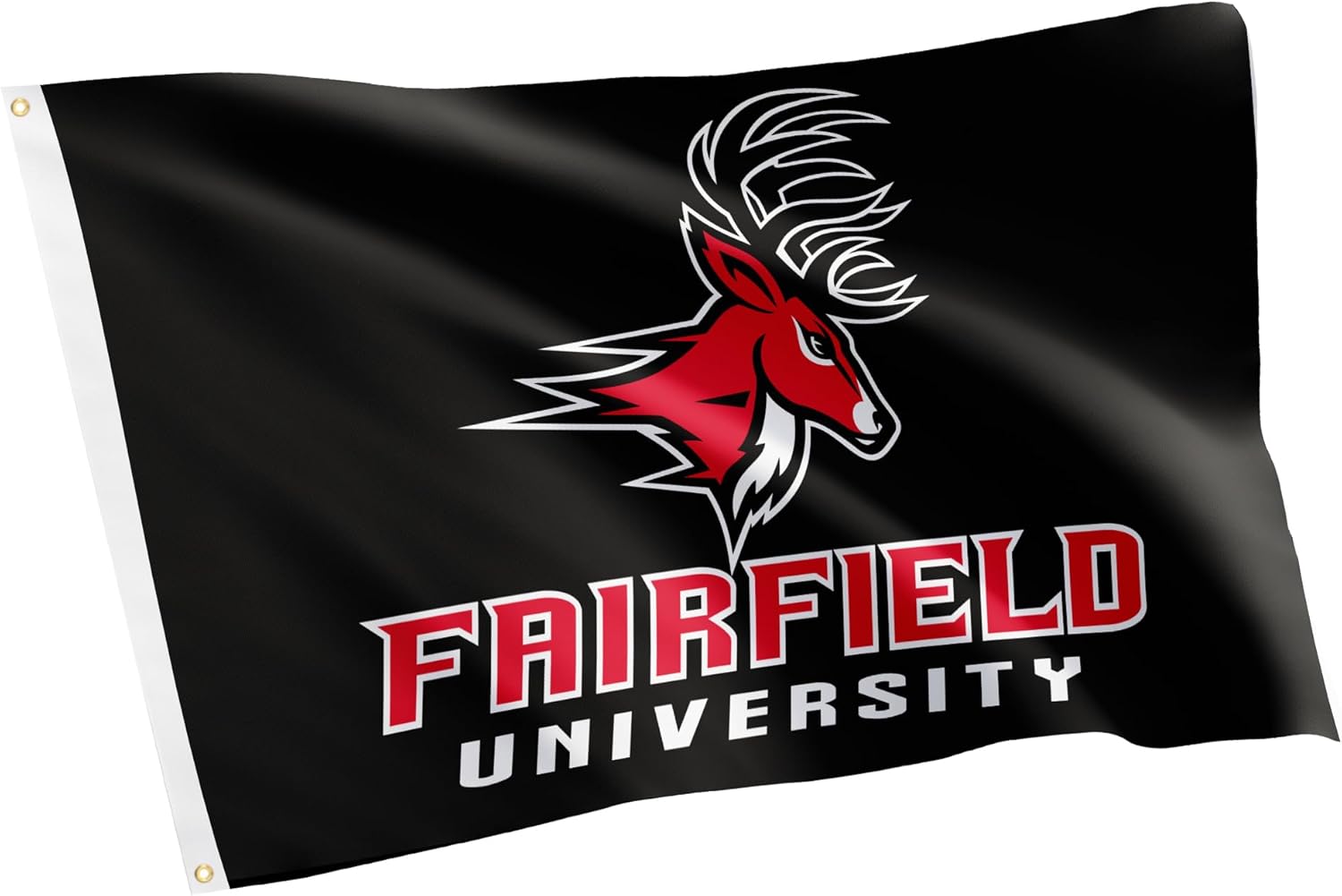 Desert Cactus Fairfield University Flag Stags Banners 100% Polyester Indoor Outdoor 3x5 feet Flags (Design B)