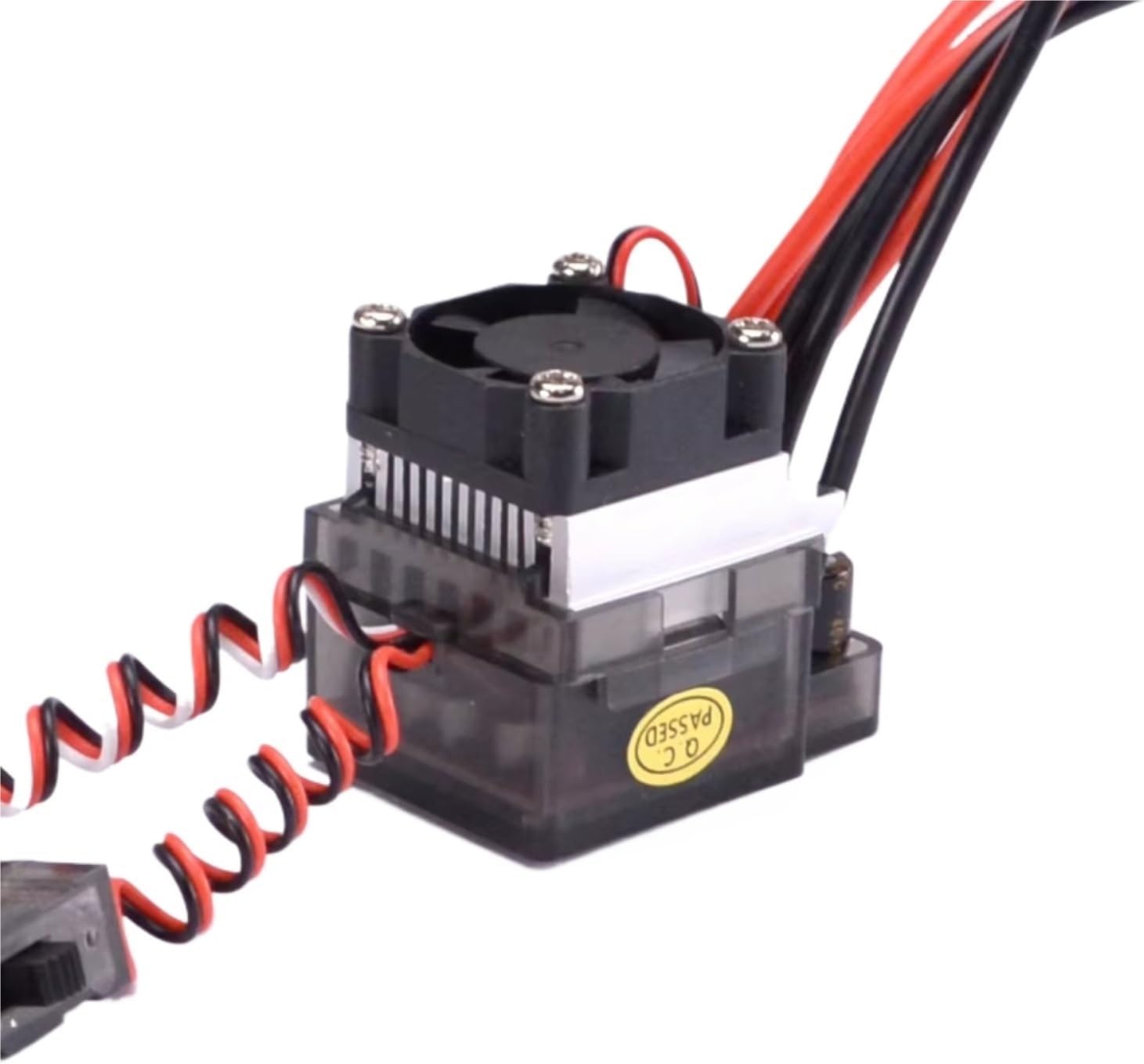 Rc Motor Speed Controller For Tamiya T Plug / XT60 ESC RC Car Truck For Buggy Boat For Toys High Voltage ESC Brushed Speed Controller 320A Repair Accessories(ESC with T plug)
