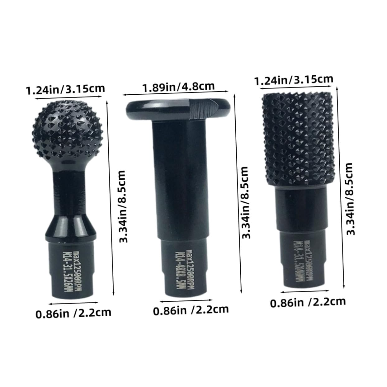 Accesorios para Amoladora Angular Herramienta Rotativa para Abrir Madera Resistente Altas Temperaturas sin Desgaste Compatible con Lijadoras de Kit para Carpintería