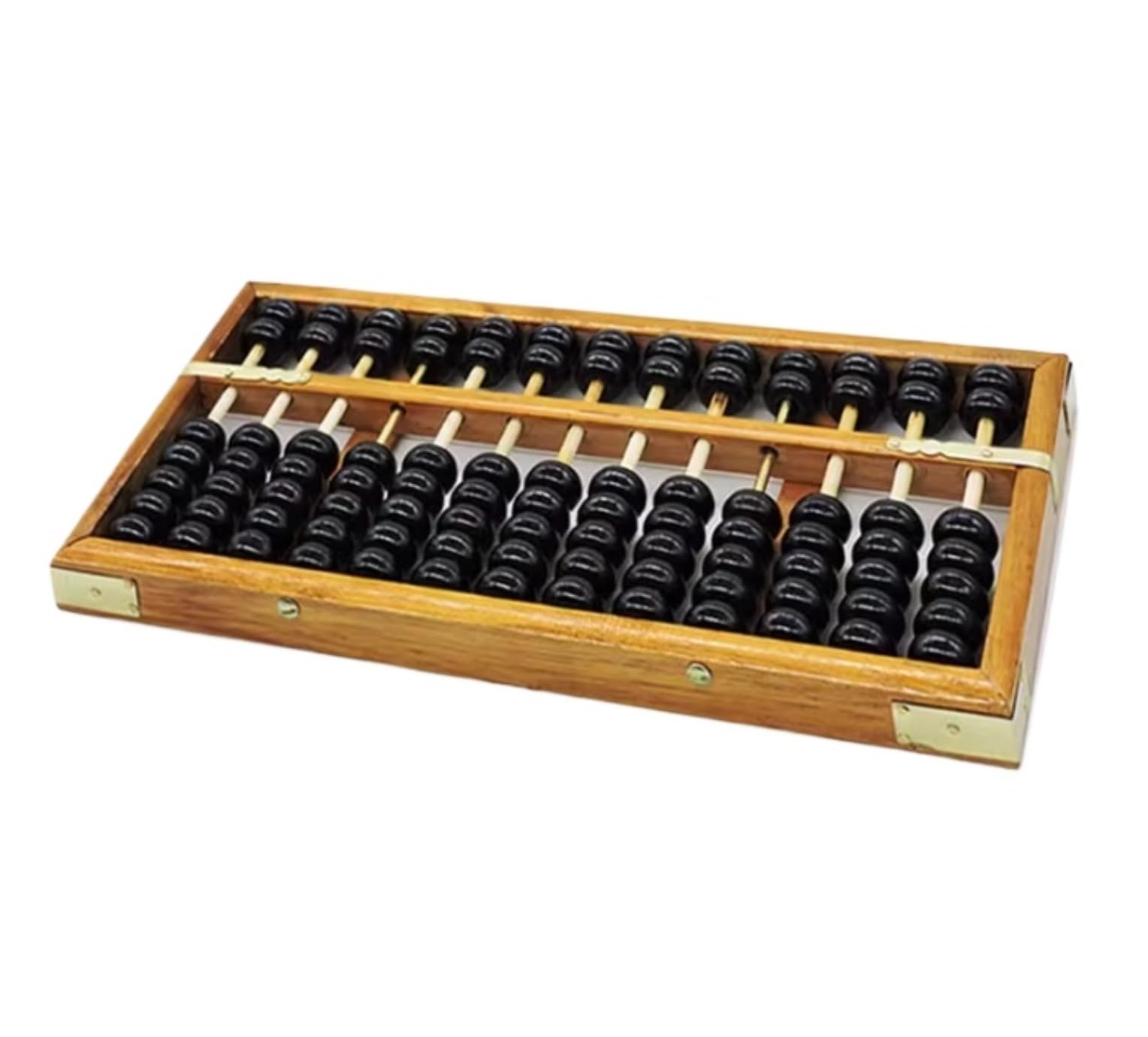 Fidget-Spielzeug für Kinder, Vintage-Stil, hölzerner Abakus-Rechner mit 13 Spalten, geeignet for Schulbüro-Werkzeuge