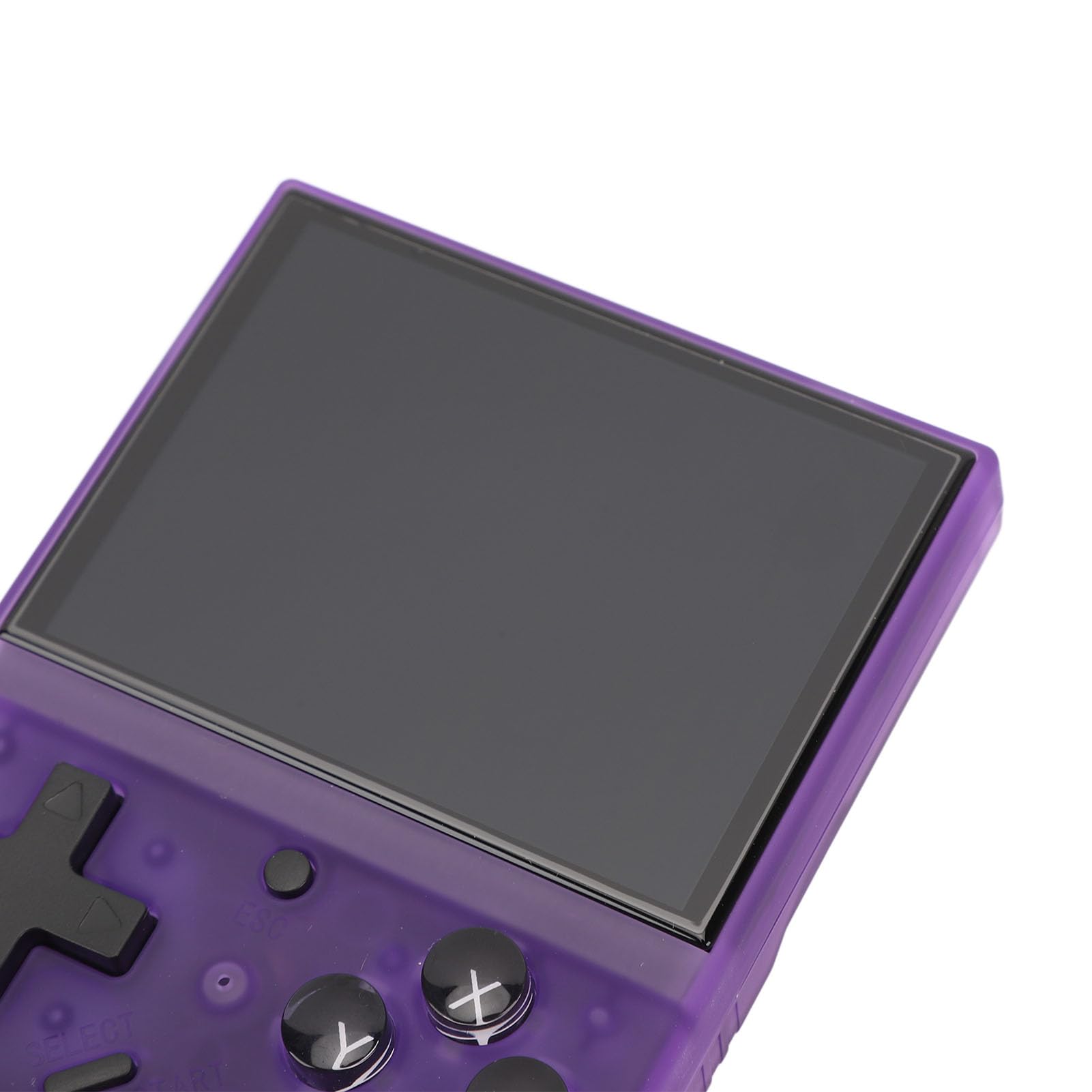 Przenośna Przenośna Konsola do Gier Retro 3,5-calowy Ekran IPS Karta Pamięci 64 GB Bateria 3000 MAh (PURPLE)