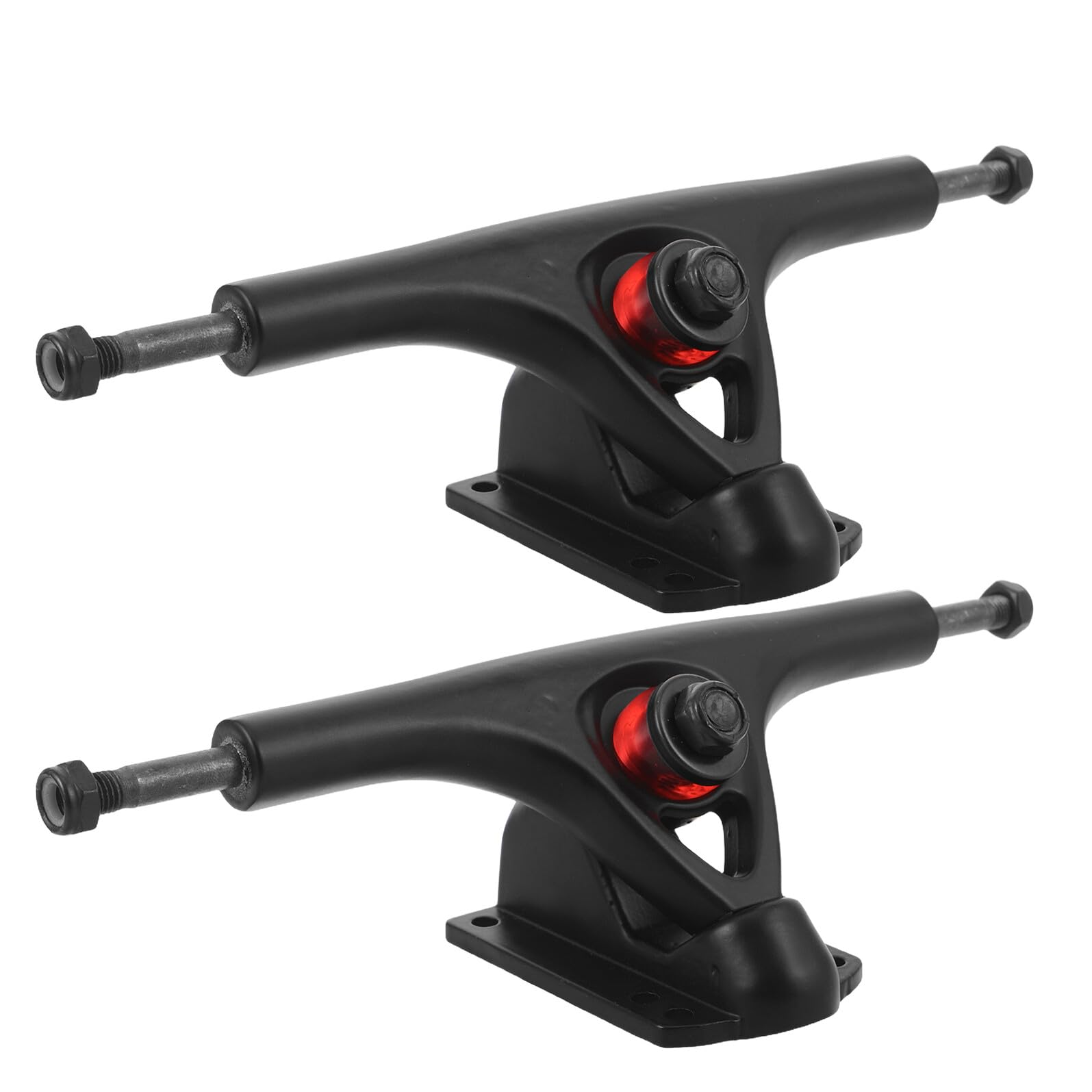 Gatuida 2 Pièces Trucks Skateboards Alliage Aluminium Légers et Robustes pour Longboard Contrôle Précis et Maniabilité Kit