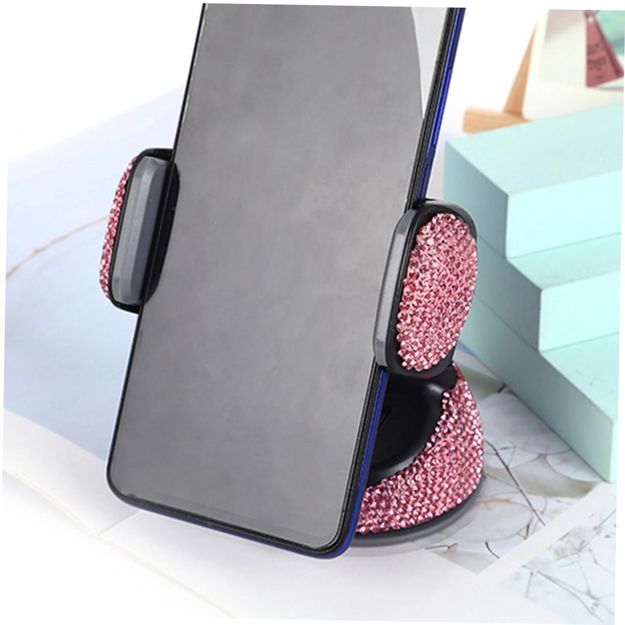 MAGICLULU 2 Pezzi Cellulare da Auto Porta Telefono per Design Innovativo e Antiscivolo Compatibile con Maggior Dei Auto e Smartphone