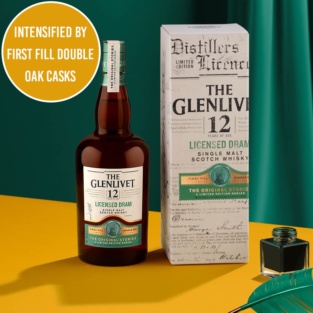 The Glenlivet 12 Year Old Licensed Dram Limited Edition Single