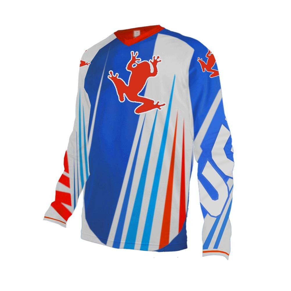 Ugly Frog MX Motocross Jersey Ciclismo Maglia Shirt Enduro Offroad Fuoristrada Quad Cross Adulti