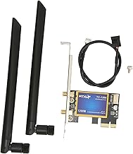 無線LANカード PCIEX1 WiFiカード 1200Mbps)2.4GHz 300Mbps、5GHz 867Mbps) Bluetooth 4.0対応 1200Mbps WiFiカード、オンラインビデオ、ゲーム、音楽、HDストリーミングビデオなど