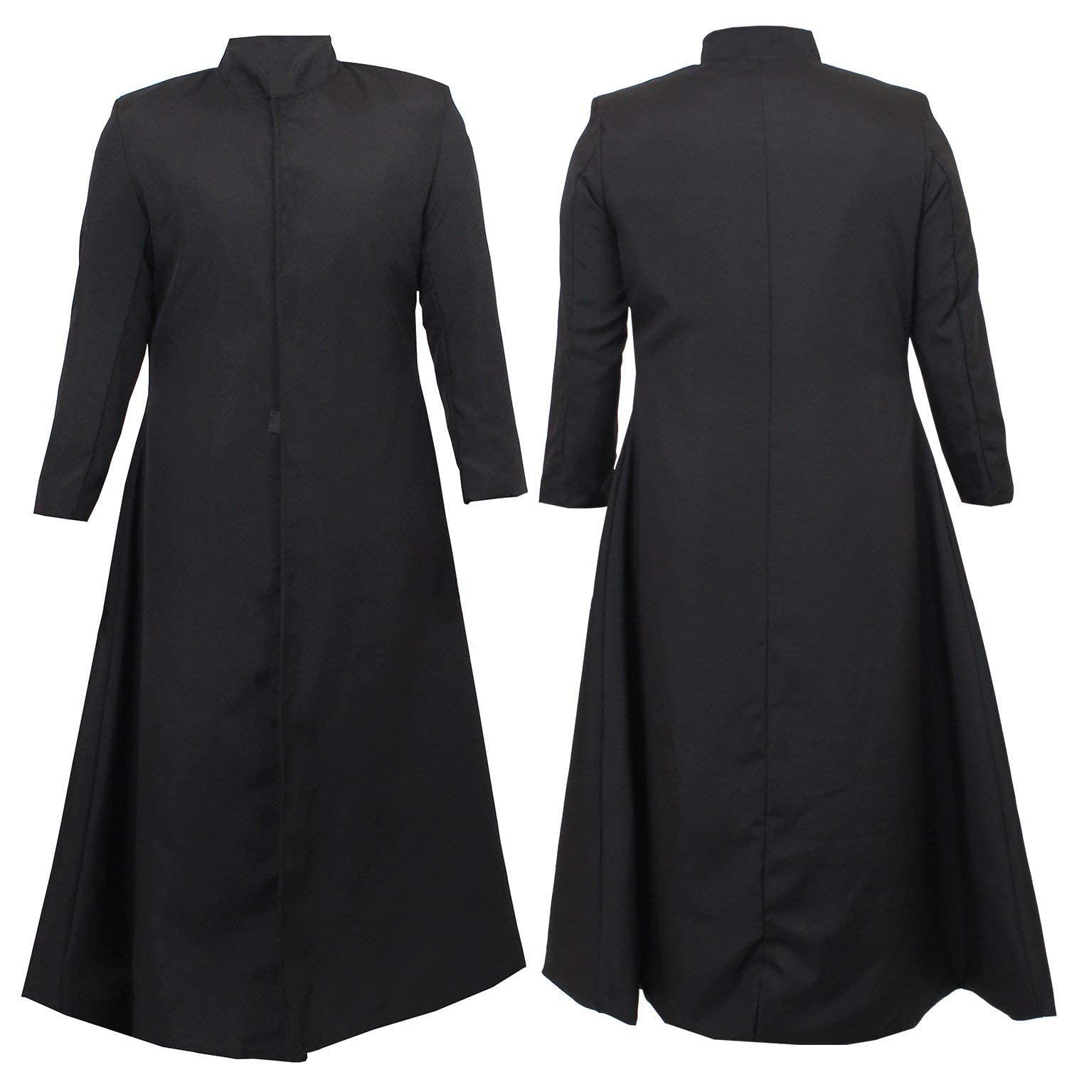 I LOVE FANCY DRESS Veste Duster Noir - Veste Duster Noir du Fameux Film d'action - 2 Tailles Disponible