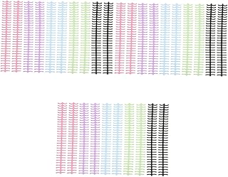 Ciieeo 30 Peças Anel Fichário De Bobina De Folhas Soltas Anel Fichário Removível Para Scrapbook Anéis Fichários DIY Calendário Círculo Redondo Clipe De Livro Anéis Fichários