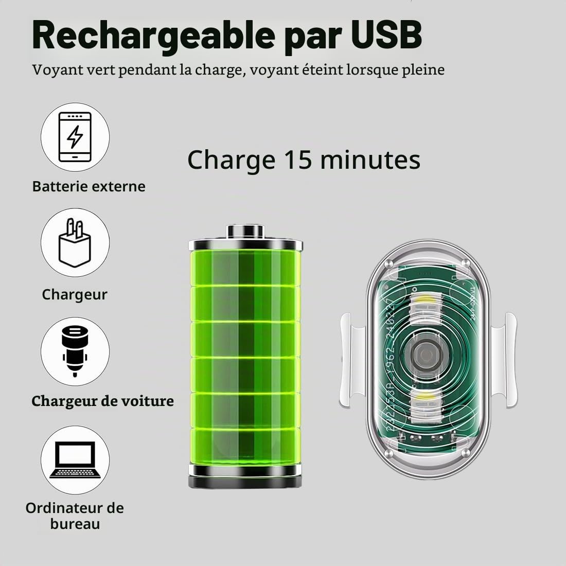 Lumière stroboscopique LED pour drone,USB 8 couleurs flash LED rechargeable,convient à DJI Mini 4 Pro et tous les accessoires pour drones RC.(4PCS)