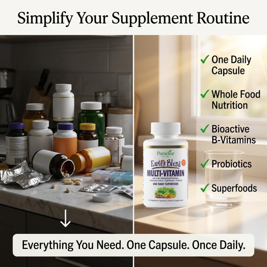 Paradise Herbs & Essentials Once Daily Multivitamin Iron Capsules — Amazon image 6