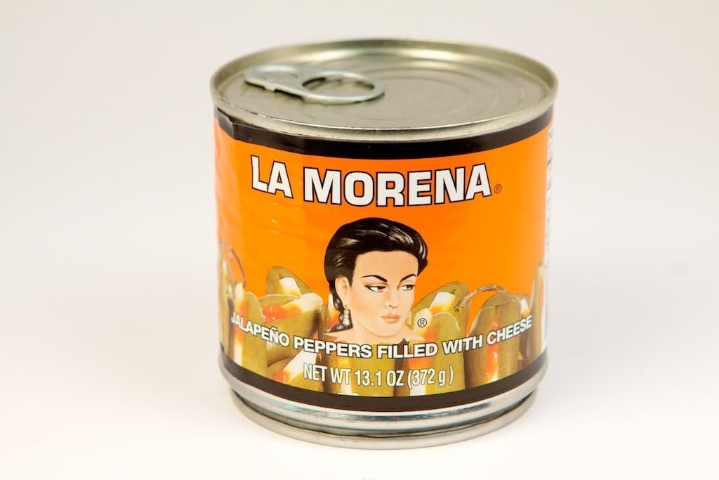 La Morena, Jalapeno Peppers, Filled with Cheese, 13.1 oz