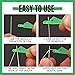 Automatic Sewing Needle Threader, Fish Type Quick Needle Threaders for Hand Sewing, Sewing Machine Needle Threader Tools, Sewing Supplies - Designed for Sewing Lovers Alike (green-3pcs)