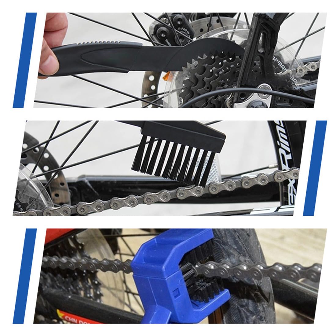 Kit Pulizia Catena Bici YIMAX 5 In 1 - Con Sgrassatore, Olio E Pulitore Per Catena - Foto 6