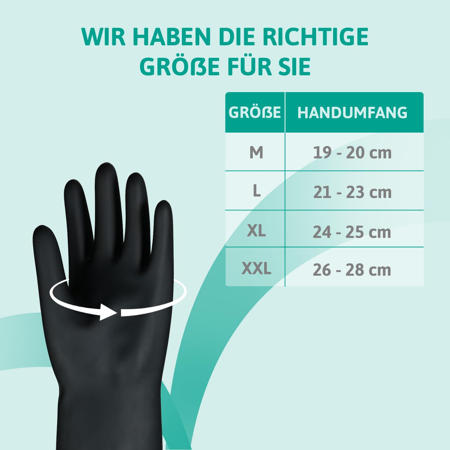 Ansell ActivArmr Elektriker-Schutzhandschuhe, Elektroschutz Klass 0 (1000V), Elektrisch Isolierende Gummihandschuhe, Professionelle Arbeitshandschuhe 36cm, Schwarz, Größe XL (1 Paar)