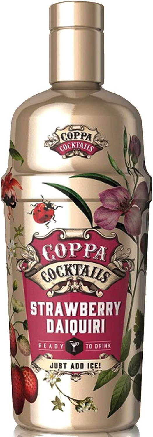 Premium Ready-to-Drink Coppa Cocktails (Strawberry Daiquiry)