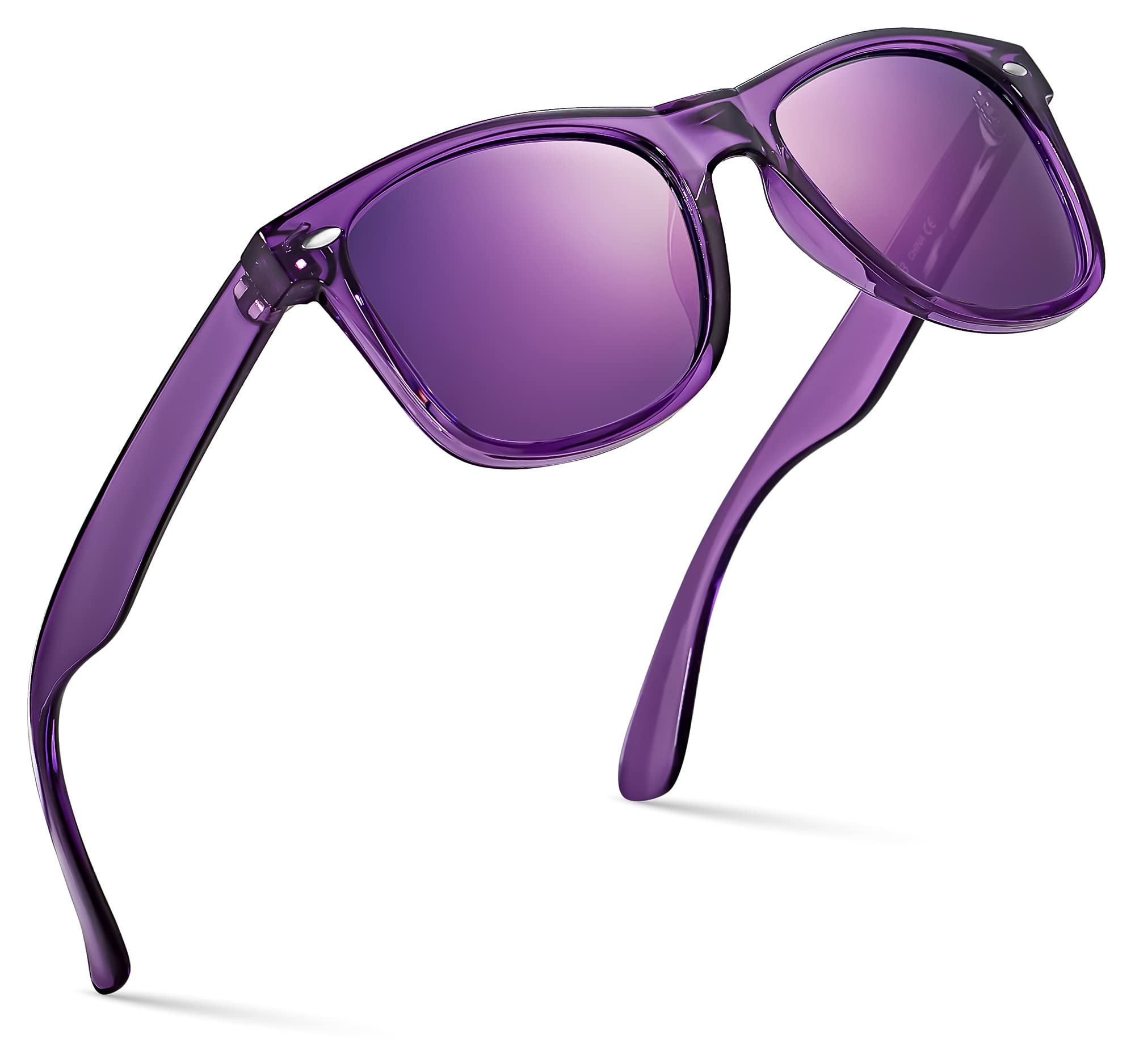 Retro Rewind Polarized Sunglasses for Men and Women - UV Protection Classic Sun Glasses