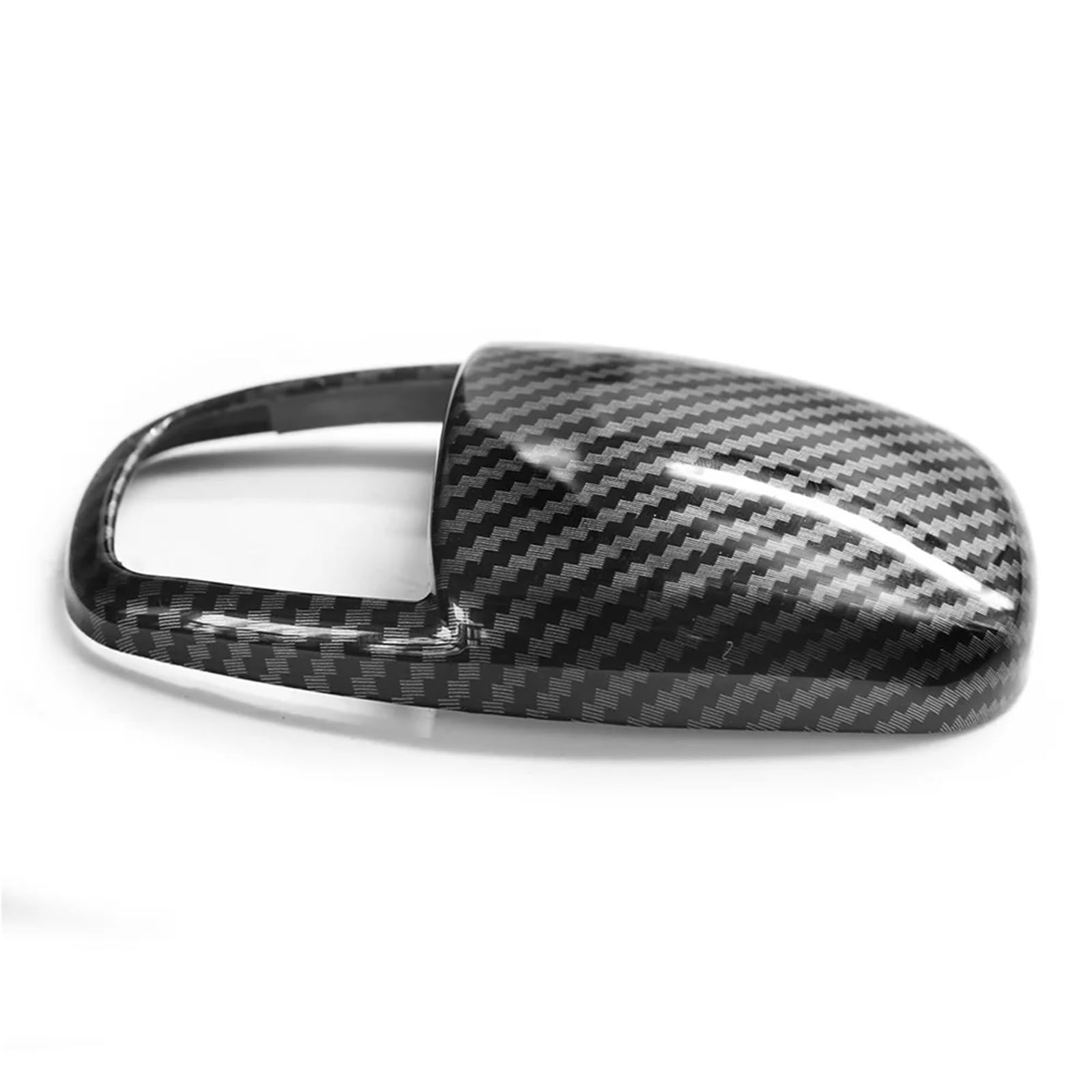 DWTNMEX Gear Shift Knob for Dodge for Challenger 2015-2024 Real Carbon Fiber Car Gear Shift Head Cover Trim Accessories