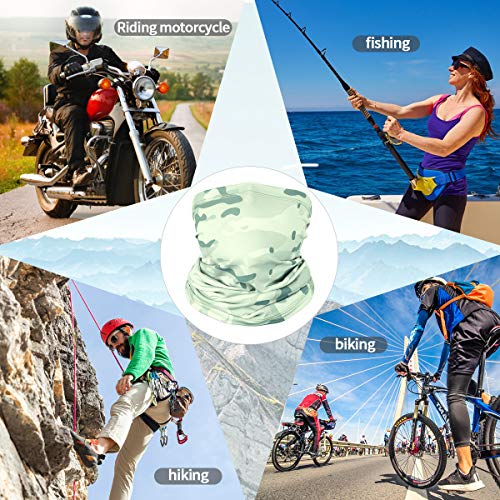 image for Achiou Cooling Neck Gaiter Face Cover Scarf, UV Protection Mask for Me