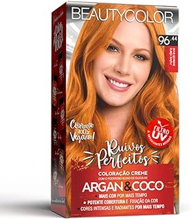Coloração kit beautycolor - 96.44 ruivo claro indecifrável