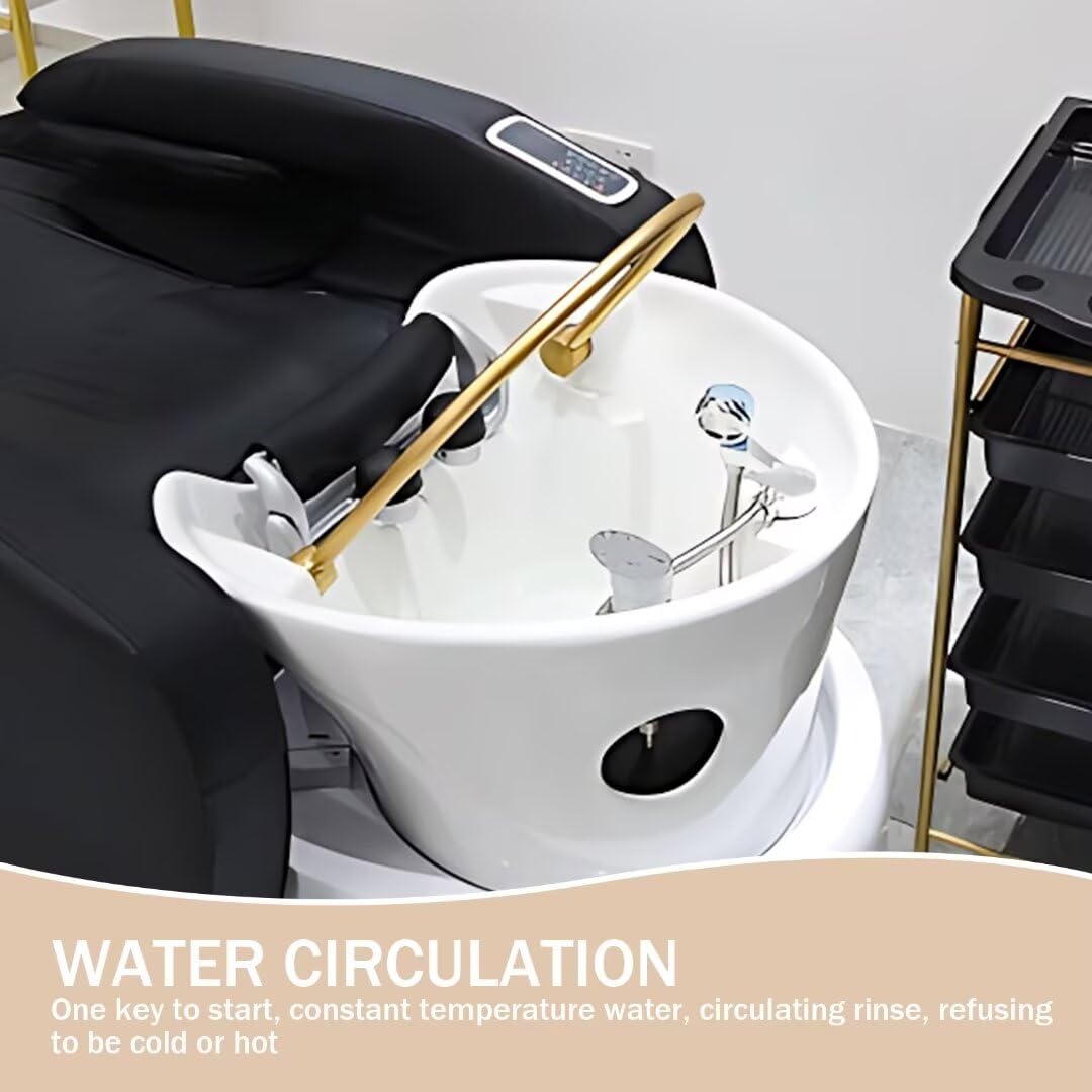 ComfortSpa Massaggio Shampoo Lettino Circolazione dell'acqua Salone