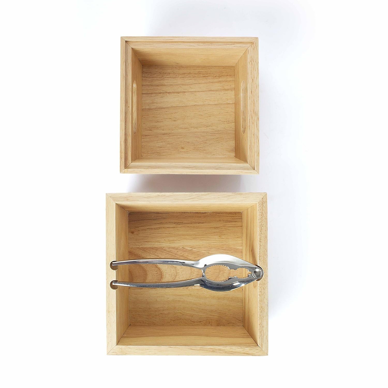 Set casse-​noix Livoo MEN346A + 2 bols en bois - Casse noix, noisettes, amandes ou tout autre aliments